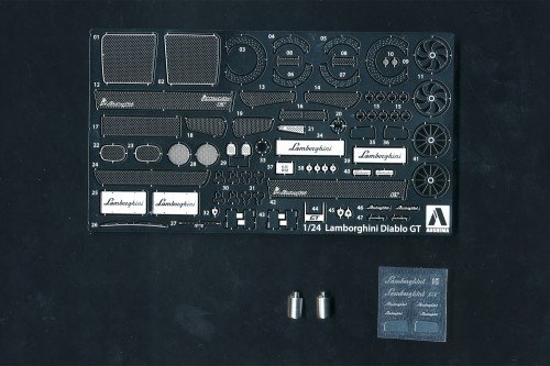 Aoshima 05900 Lamborghini Diablo Common Detail-Up Parts 1/24