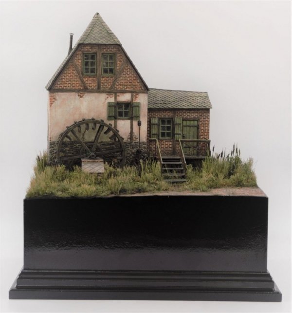 RT-Diorama 35024 Diorama-Base: Watermill 1/35