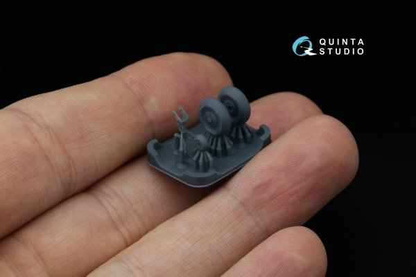 Quinta Studio QT72012 Yak-1/Yak-3 Weighted wheels (all kits) 1/72