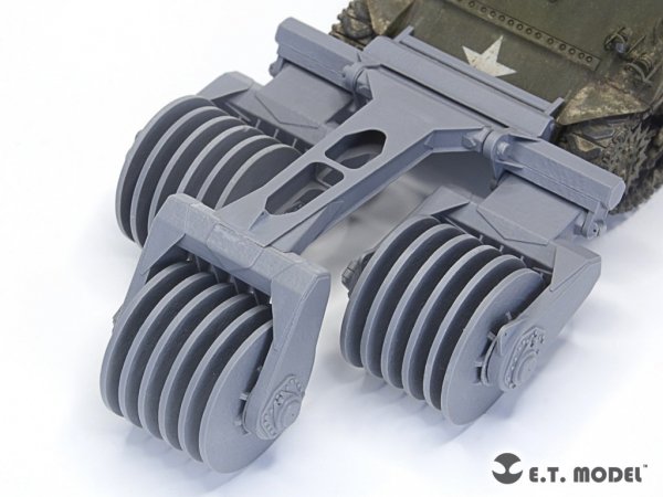 E.T. Model P35-041 WWII US ARMY T1E1 &quot;Earthworm&quot; Mine Exploder (for Late M32B1 Hull) ( 3D Printed ) 1/35
