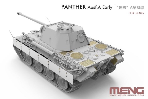Meng Model TS-046 German Medium Tank Sd.Kfz. 171 Panther Ausf. A Early 1/35