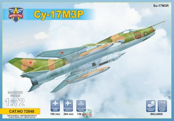 Modelsvit 72048 Su-17M3R Reconnaissance fighter-bomber 1/72