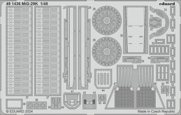 Eduard 491436 MiG-29K HOBBY BOSS 1/48