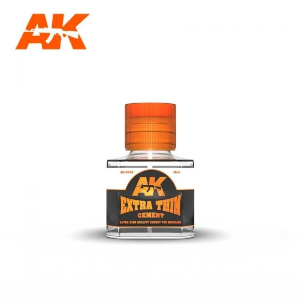 AK Interactive AK12002 EXTRA THIN CEMENT 40ml