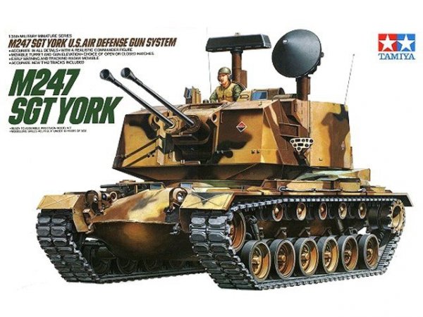 Tamiya 35126 U.S. M247 SGT York