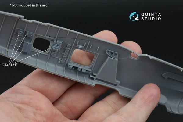 Quinta Studio QT48132 Fairey Barracuda Observer Station (Trumpeter)  1/48