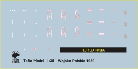 Toro 35F79 Wrzesień 1939 - Oficer 24 pułku ułanów (zmot) Figurka wraz z kalkomanią 1/35