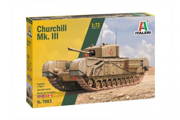  Italeri 7083 Churchill Mk. III 1/72