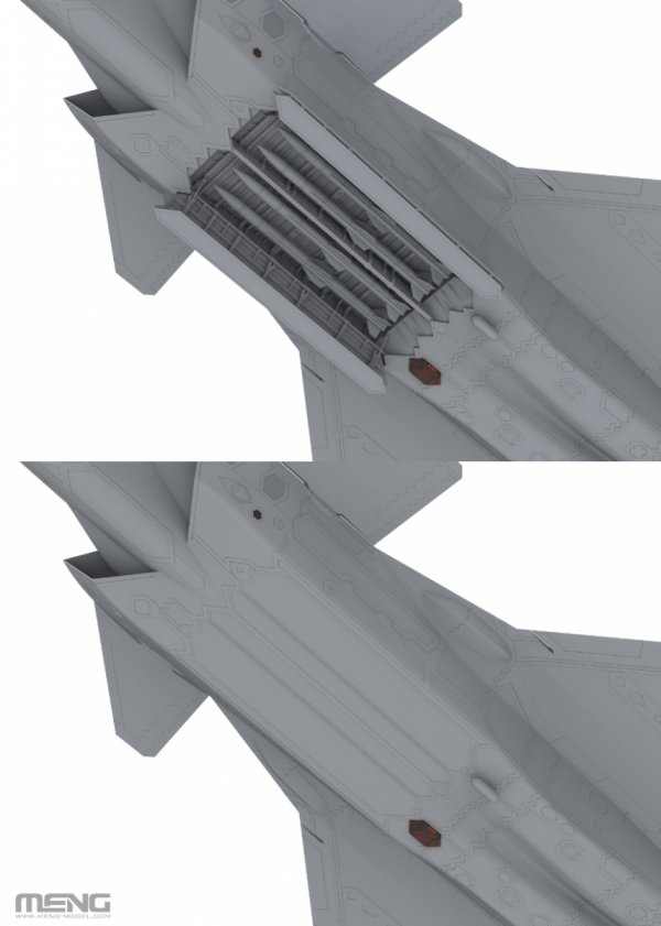 Meng LS-002 Chinese J-20 Stealth Fighter 1/48
