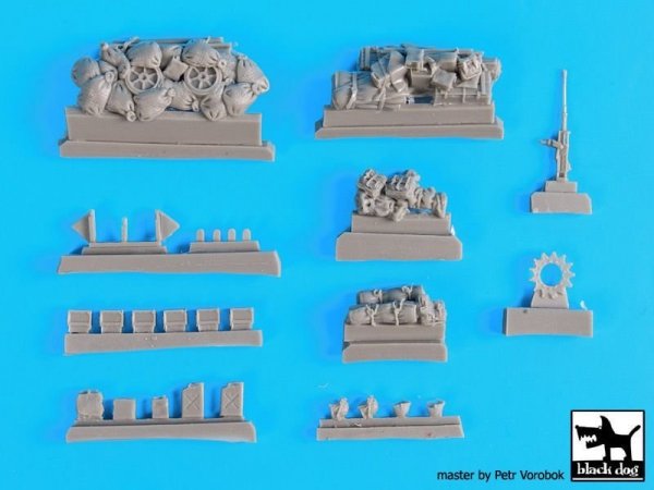 Black Dog T72079 M-10 accessories set for UM model 1/72