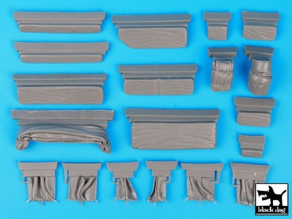 Black Dog T35073 Sd.Kfz 7 accessories set 1/35