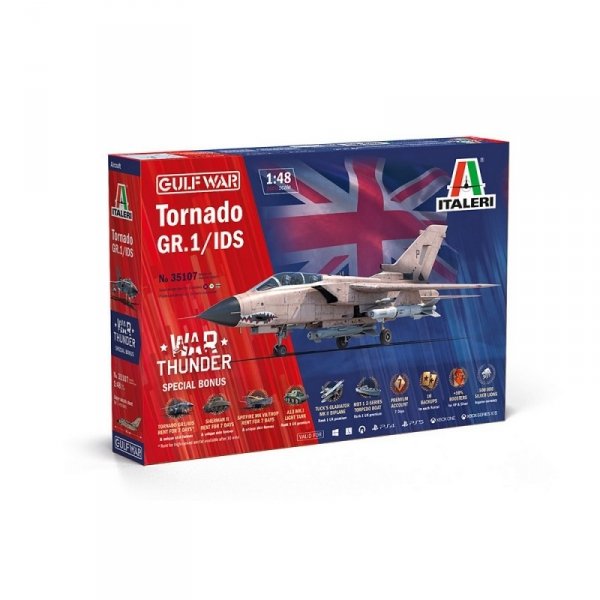 Italeri 35107 Tornado GR.1/IDS Gulf War - WAR THUNDER 1/48