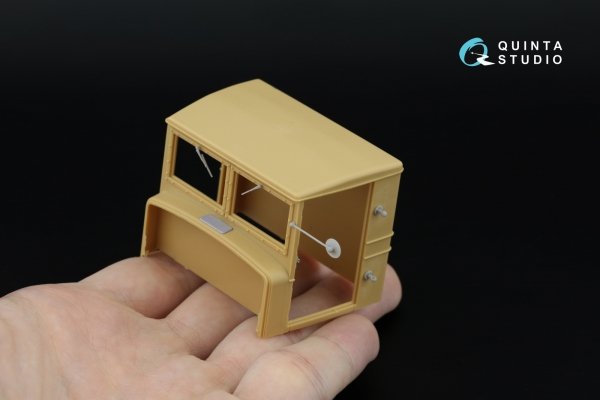 Quinta Studio QD+35156 Voroshilovets Tractor 3D-Printed &amp; coloured Interior on decal paper (Trumpeter) (with 3D-printed resin parts) 1/35