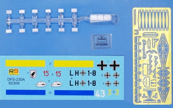 RS Models 92309 DFS-230A "Operation Merkur" 1/72