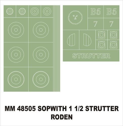 Montex MM48505 Sopwitch 1-Strutter RODEN 1/48