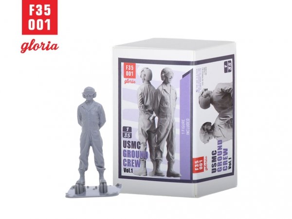 Gloria F35001 USMC Ground Crew Type 1 3D Printed Figures 1/35