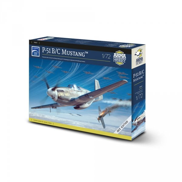 Arma Hobby 70067 P-51 B/C Mustang 1/72