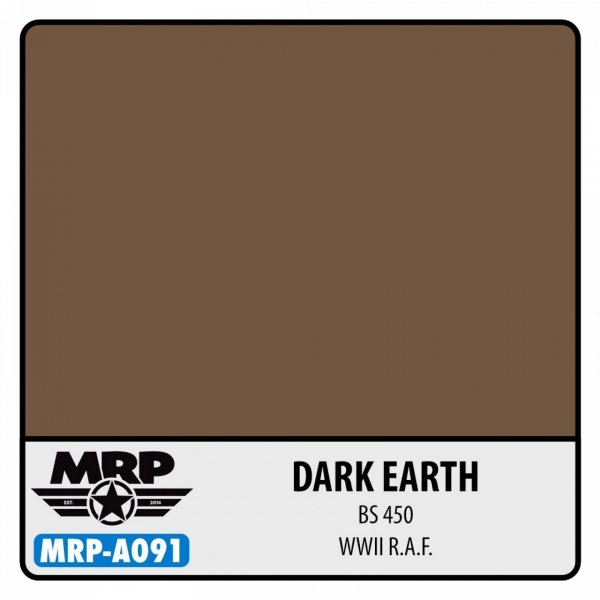 Mr. Paint MRP-A091 WWII RAF - Dark Earth (BS 450) - aqua colors - 17ml