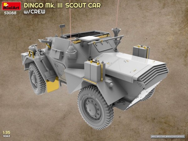 MiniArt 53088 DINGO Mk. III SCOUT CAR w/CREW 1/35
