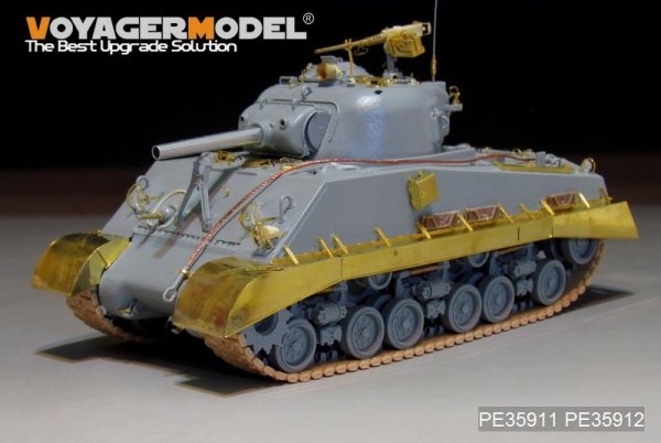 Voyager Model PE35911 WWII US M4A3(105mm) HVSS Basic for DRAGON 1/35