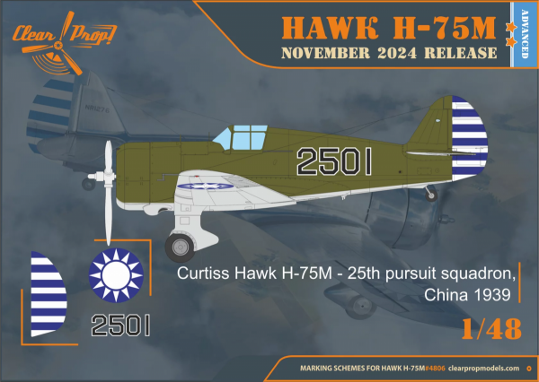 Clear Prop! CP4806 H-75MHawk ADVANCED KIT 1/48