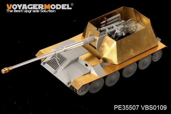Voyager Model PE35507 WWII German 88mm Pak 43 Waffentrager w/fenders For DRAGON 6728 1/35