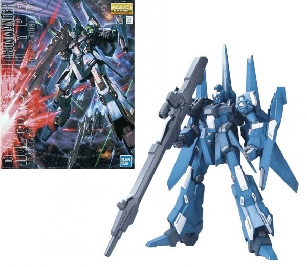 Bandai 63198 RGZ-95C ReZEL Commander Type (Master Grade) 18cm