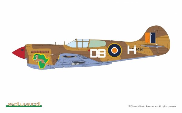 Eduard R0024 Curtiss P-40 K Warhawk - Dual Combo / The Royal Class 1/48