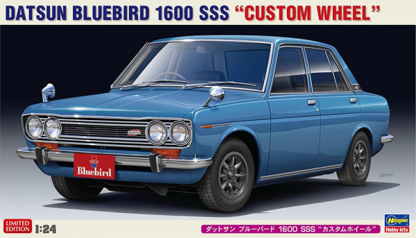Hasegawa 20651 Datsun Bluebird 1600 SSS &quot;Custom Wheel&quot; 