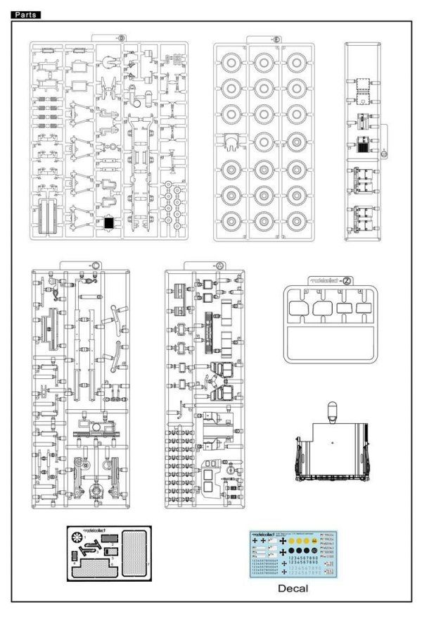 Modelcollect UA72119 German MAN KAT1M1001 8x8 HIGH-Mobility off-road truck (1:72)