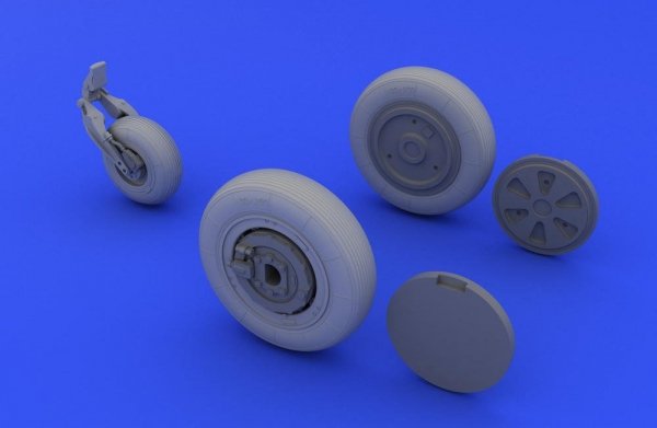 Eduard 648026 MiG-21 wheels 1/48 (EDUARD)