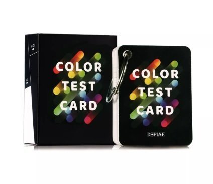 DSPIAE CC-01 Color Test Card Keychain Model Tool