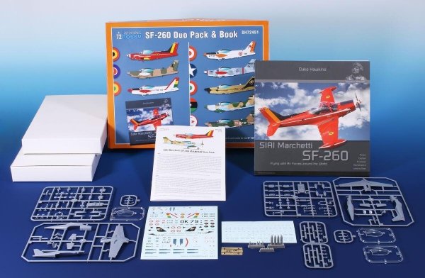 Special Hobby 72451 SIAI-Marchetti SF-260 Duo Pack &amp; Book 1/72