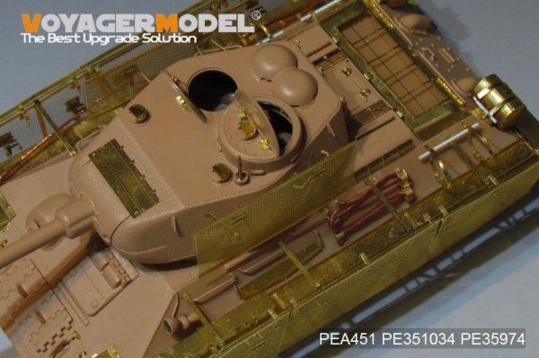 Voyager Model PEA451 WWII Russian T-34/85 &quot;Thoma shields&quot; wire mesh schürzen (GP) 1/35