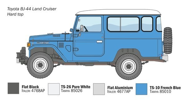 Italeri 3630 Toyota BJ44 Land Cruiser 1/24