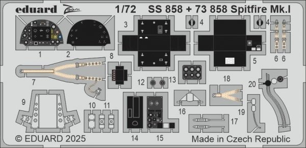 Eduard 73858 Spitfire Mk.I IBG 1/72