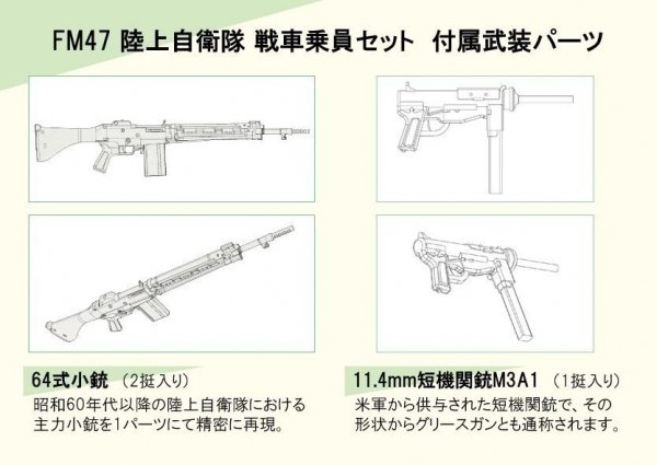 Fine Molds FM47 Japan Ground Self-Defense Force Tank Crew 1/35