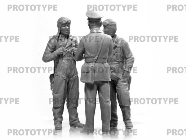 ICM 32115 WWII China Guomindang AF Pilots 1/32
