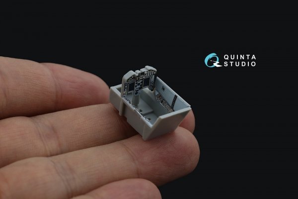 Quinta Studio QD72120 MiG-29SMT 9-19 3D-Printed coloured Interior on decal paper (Trumpeter) 1/72