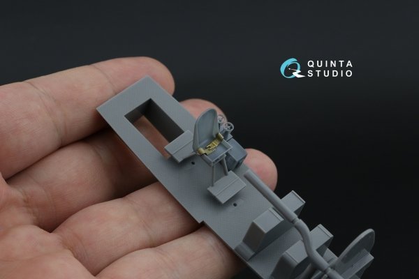 Quinta Studio QD+48556 Bristol Beaufighter TF.Mk.X 3D-Printed &amp; coloured Interior on decal paper (Tamiya) (with 3D-printed resin parts) 1/48