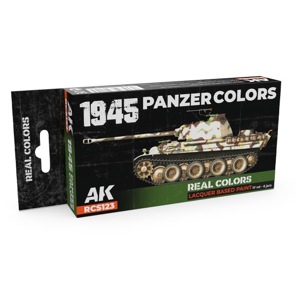 AK Interactive RCS123 1945 Panzer Colors 6x17ml
