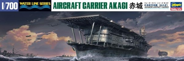 Hasegawa WL227 Akagi Japan Aircraft Carrier (1:700)