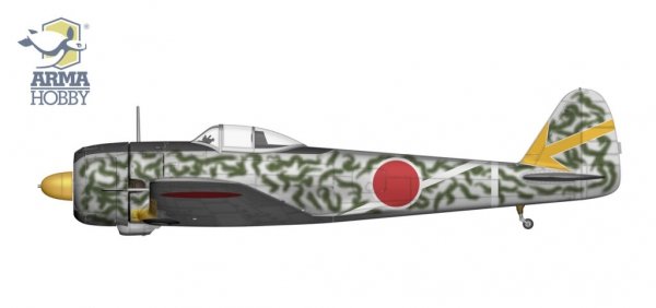 Arma Hobby 70087 Nakajima Ki-43 II Hayabusa Aces 1/72