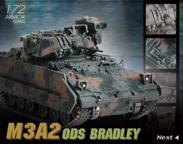Dragon 7229 M3A2 ODS Bradley (1:72)