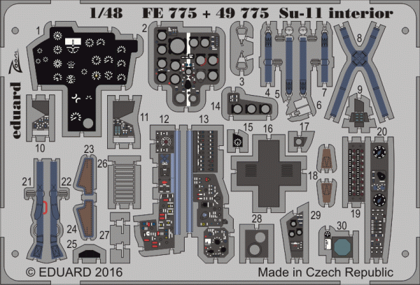 Eduard 49775 Su-11 HOBBY BOSS 1/48 