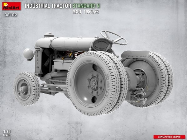 MiniArt 38102 INDUSTRIAL TRACTOR STANDARD N MOD. 1936/38 1/35