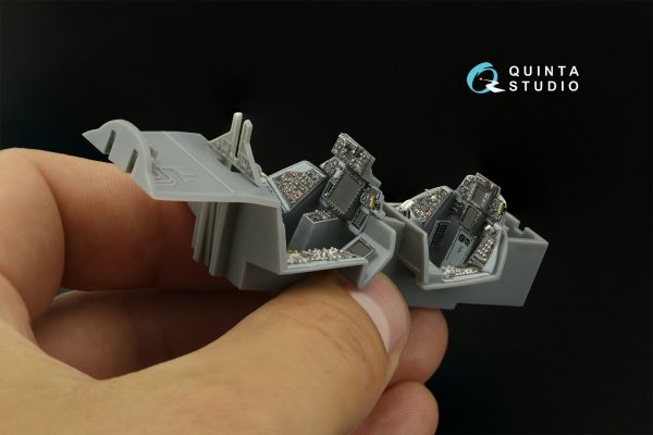 Quinta Studio QDS-48396 F-14B 3D-Printed coloured Interior on decal paper (Hobby Boss) (Small version) 1/48