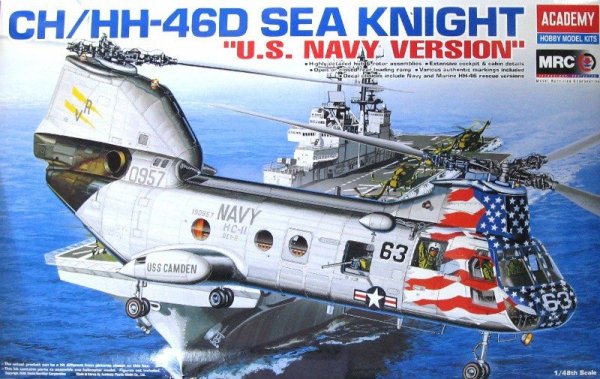 Academy 12207 CH-46D Sea Night (1:48)