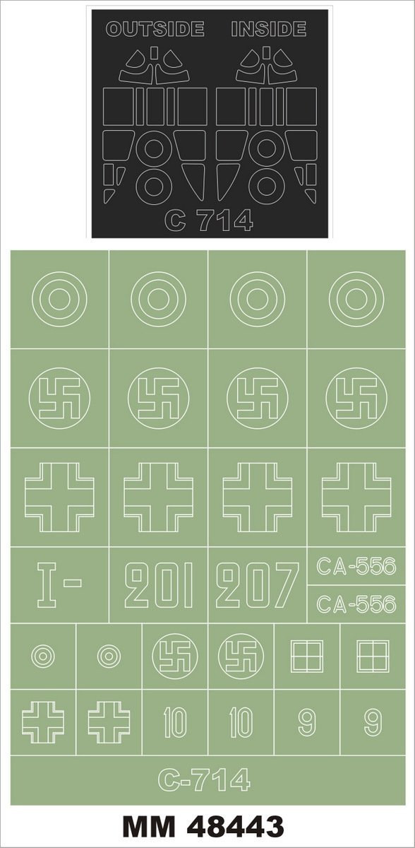 Montex MM48443 C-714 RS MODEL 1/48