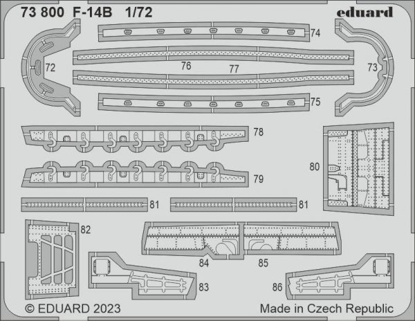 Eduard 73800 F-14B ACADEMY 1/72